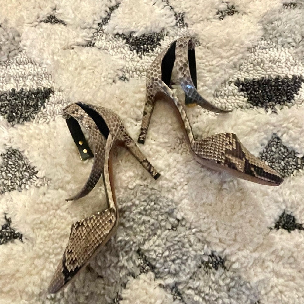 Authentic Proenza Schouler REAL Snakeskin High Heel Pump
